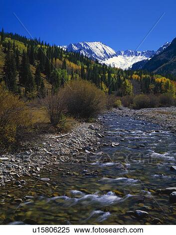 Autumn colors, flowing water of Castle Creek View Large Photo Image Stock Photography - Autumn colors, flowing water of Castle Creek. Fotosearch