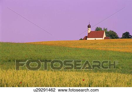 Bavarian Church View Large Photo Image Stock Image - Bavarian Church. Fotosearch