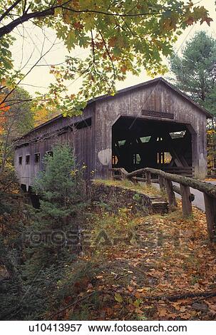 Bissell covered bridge View Large Photo Image Stock Photo - Bissell covered bridge. Fotosearch