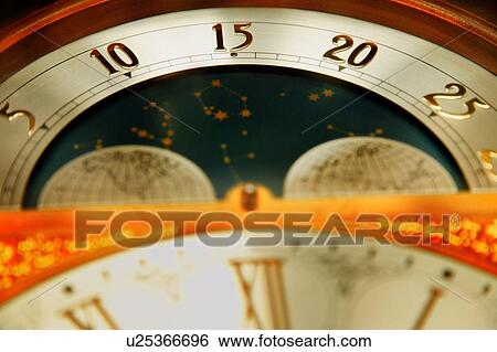 Stock Photograph - Closeup of a clock. Fotosearch