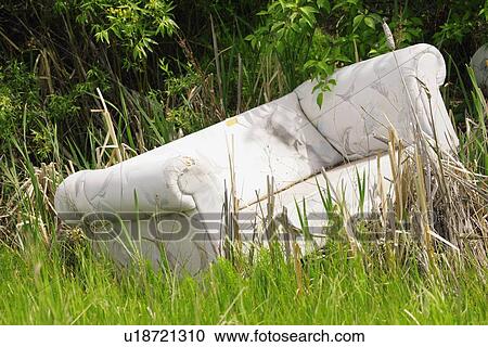 Discarded couch View Large Photo Image Stock Image - Discarded couch. Fotosearch