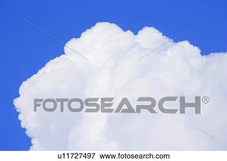 Stock Photo - Fluffy cloud. Fotosearch