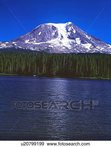 Mount Adams looms over Takhlakh Lake, Gifford Pinchot National Forest View Large Photo Image Stock Photo - Mount Adams looms over Takhlakh Lake, Gifford Pinchot National Forest. Fotosearch