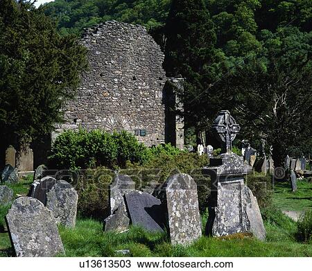 Stock Image - Old graveyard. Fotosearch