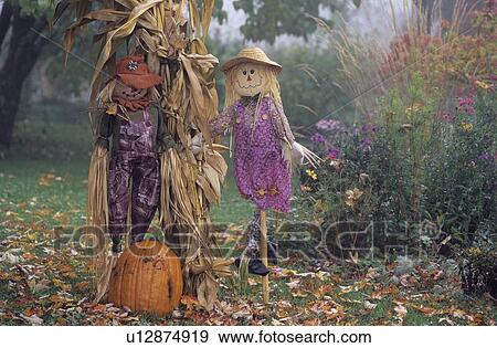 Stock Photo - Scarecrow. Fotosearch