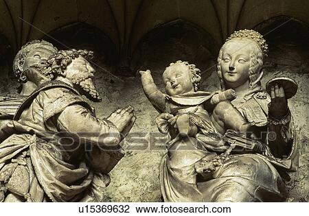 Sculpture inside Chartres Cathedral View Large Photo Image Stock Image - Sculpture inside Chartres Cathedral. Fotosearch