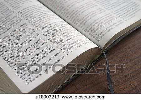 Spanish Bible open to John 3: 16 View Large Photo Image Stock Photo - Spanish Bible open to John 3: 16. Fotosearch