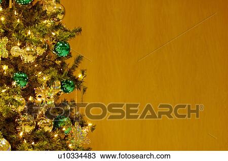 Stock Image - A Christmas tree. Fotosearch