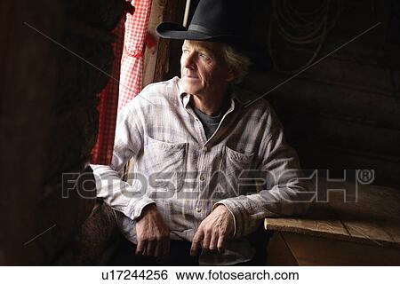 Stock Photograph - A cowboy. Fotosearch