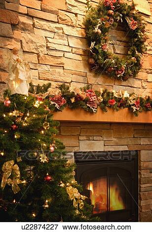 Stock Photo - A festive room. Fotosearch