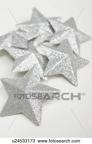 A group of silver stars View Large Photo Image Stock Image - A group of silver stars. Fotosearch
