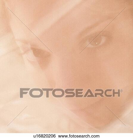 Stock Photograph - A woman's face. Fotosearch