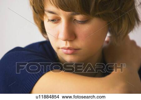 A young woman's face View Large Photo Image Picture - A young woman's face. Fotosearch