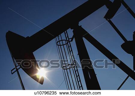 An oil derrick View Large Photo Image Stock Photography - An oil derrick. Fotosearch
