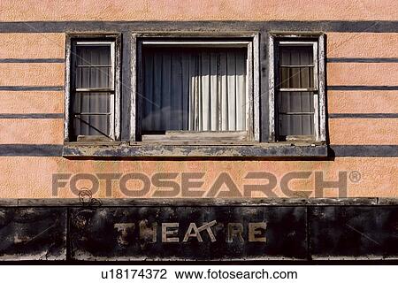 An old theatre building View Large Photo Image Stock Image - An old theatre building. Fotosearch