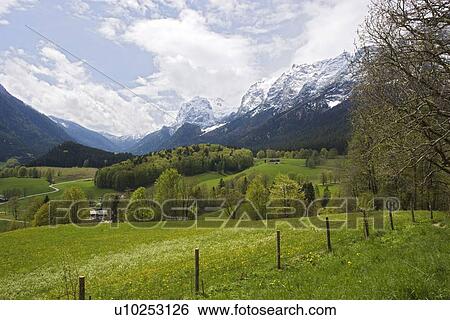 Stock Photograph - Bavarian landscape. Fotosearch