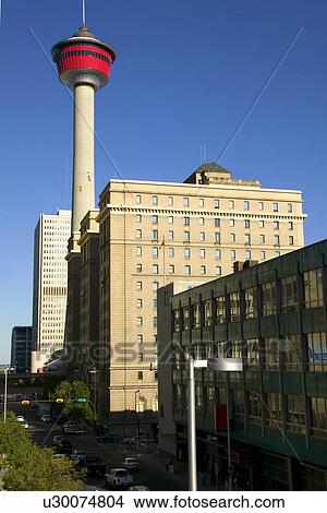 Picture - Calgary tower. Fotosearch