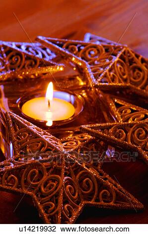 Christmas candle View Large Photo Image Stock Image - Christmas candle. Fotosearch