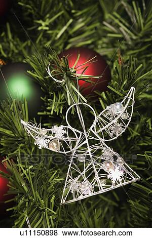 Stock Photo - Closeup of Christmas angel. Fotosearch