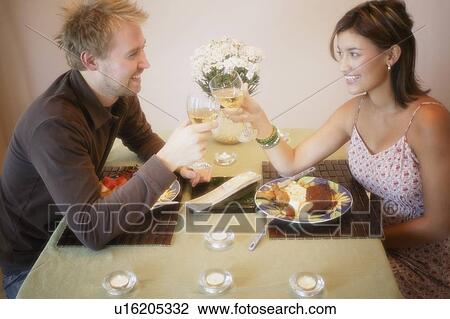 Couple celebrate View Large Photo Image Stock Image - Couple celebrate. Fotosearch