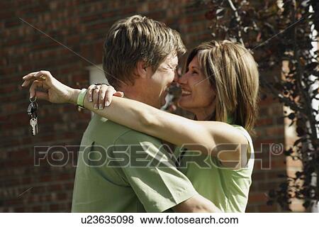 Couple Embracing View Large Photo Image Stock Photo - Couple Embracing. Fotosearch