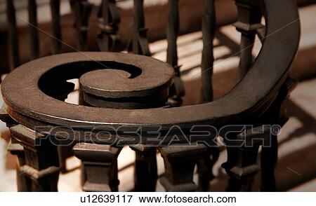 Stock Photo - Detailed handrail. Fotosearch