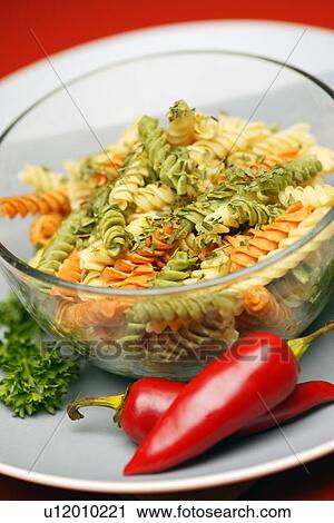 Fresh pasta salad View Large Photo Image Stock Image - Fresh pasta salad. Fotosearch