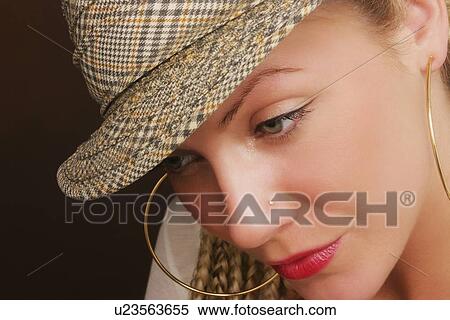 Stock Photography - Portrait of woman. Fotosearch