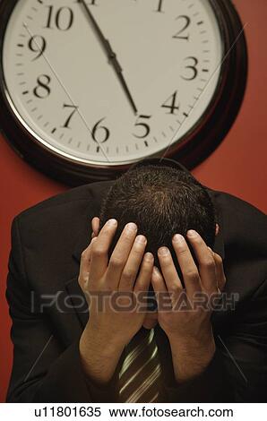 Stock Photography - Pressure of time. Fotosearch