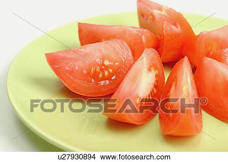 Sliced tomato View Large Photo Image Picture - Sliced tomato. Fotosearch