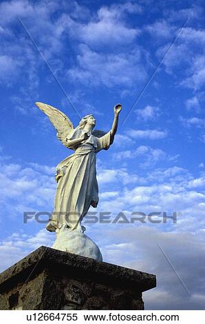 Statue of an angel View Large Photo Image Stock Photography - Statue of an angel. Fotosearch
