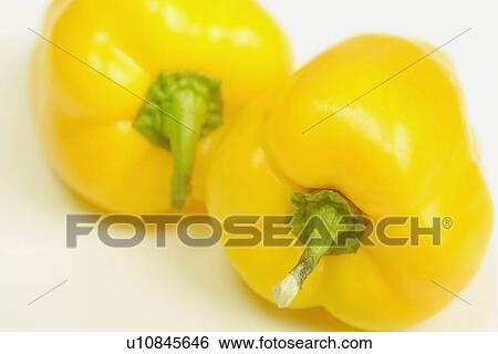 Yellow peppers View Large Photo Image Stock Photograph - Yellow peppers. Fotosearch