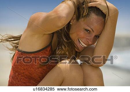 Beauty and the beach View Large Photo Image Stock Photography - Beauty and the beach. Fotosearch