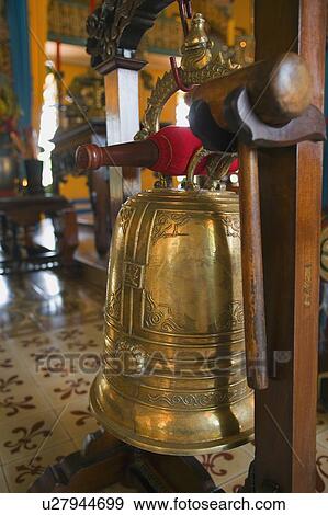 Stock Photo - Bell at a Buddhist Temple. Fotosearch