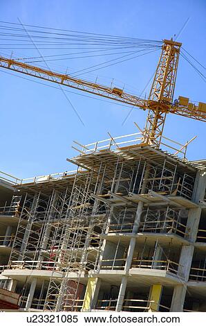 Construction Site View Large Photo Image Stock Photography - Construction Site. Fotosearch
