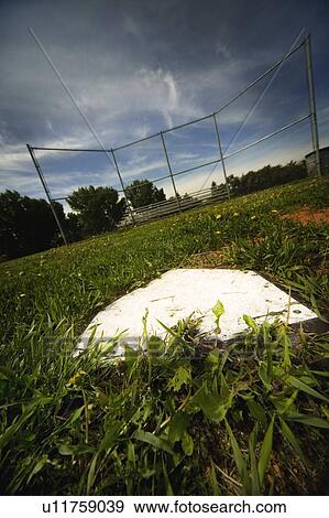 Empty baseball field View Large Photo Image Stock Photo - Empty baseball field. Fotosearch