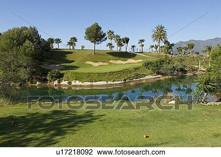 Stock Image - Golf Course. Fotosearch