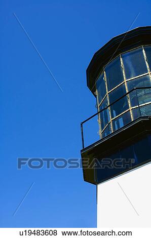Stock Photo - Lighthouse and sky. Fotosearch