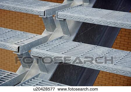 Metal Stairs View Large Photo Image Stock Photo - Metal Stairs. Fotosearch