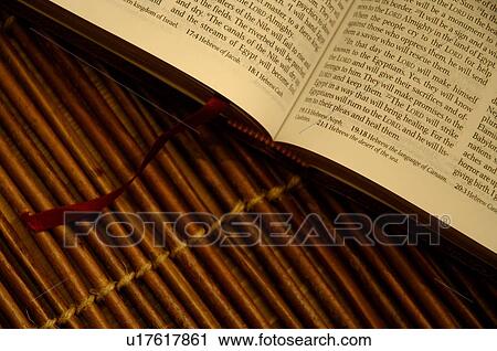 Open Bible View Large Photo Image Stock Image - Open Bible. Fotosearch