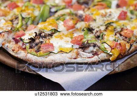 Pizza View Large Photo Image Stock Image - Pizza. Fotosearch
