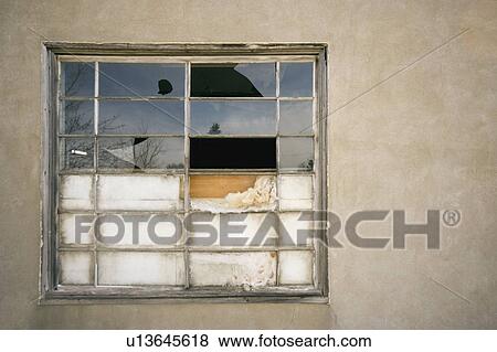 Run-down window View Large Photo Image Stock Photo - Run-down window. Fotosearch