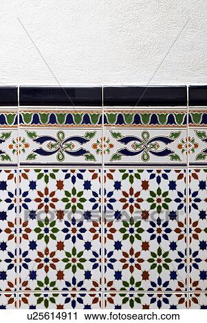 Spanish ceramic tiles View Large Photo Image Stock Image - Spanish ceramic tiles. Fotosearch