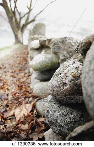 Stone hedge View Large Photo Image Stock Photograph - Stone hedge. Fotosearch