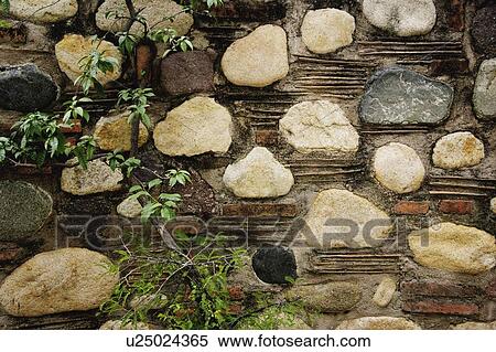 Stone wall View Large Photo Image Stock Photography - Stone wall. Fotosearch