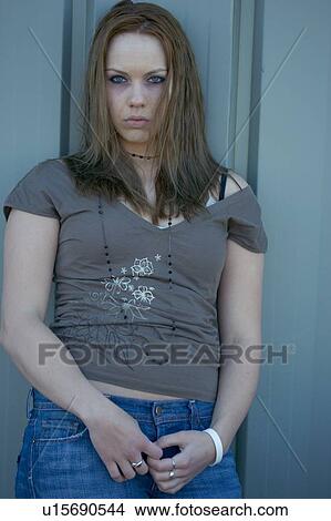 Teenage girl View Large Photo Image Picture - Teenage girl. Fotosearch