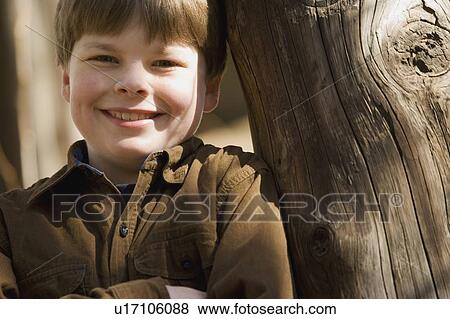 Stock Photo - Boy smiling. Fotosearch