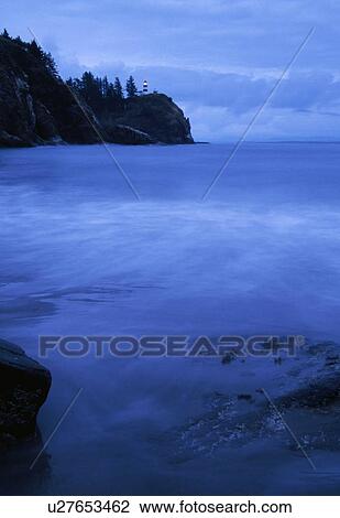 Cape Disappointment lighthouse View Large Photo Image Stock Image - Cape Disappointment lighthouse. Fotosearch