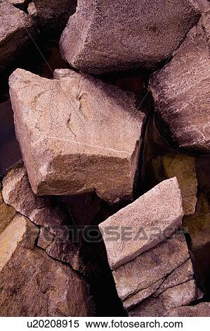 Stock Photography - Close-up of rocks. Fotosearch