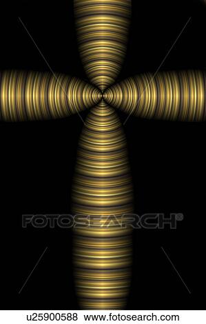 Stock Photo - Cross abstract. Fotosearch